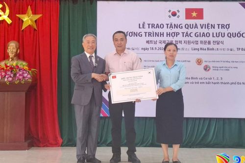 Tiếp nhận hơn 8,9 tỷ đồng viện trợ hỗ trợ nạn nhân chất độc da cam Đà Nẵng