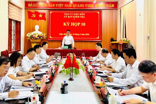 Kỳ họp thứ 10 Ủy ban Kiểm tra Tỉnh ủy