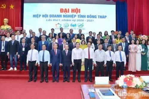 Tiến sĩ Trần Thanh Đức đắc cử chức Chủ tịch Hiệp hội Doanh nghiệp tỉnh Đồng Tháp nhiệm kỳ 2026 - 2031