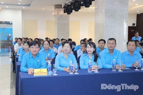 Hơn 100 cán bộ Công đoàn ở Đồng Tháp được trang bị kỹ năng sát cơ sở