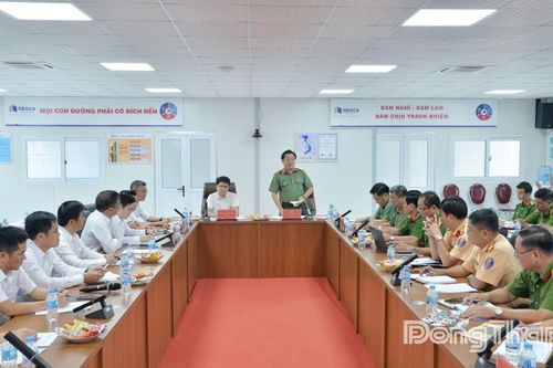 Siết an ninh, an toàn giao thông tại Dự án mở rộng cao tốc qua Đồng Tháp