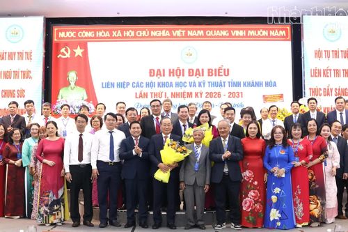 Đại hội đại biểu Liên hiệp các Hội Khoa học và Kỹ thuật tỉnh Khánh Hòa lần thứ I, nhiệm kỳ 2026 - 2031