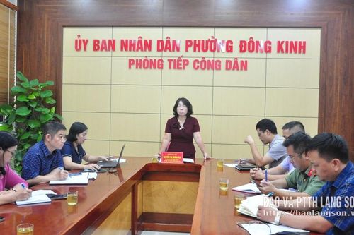 Đối thoại với người dân bị thu hồi đất để thực hiện dự án Khu đô thị Green Graden tại phường Đông Kinh
