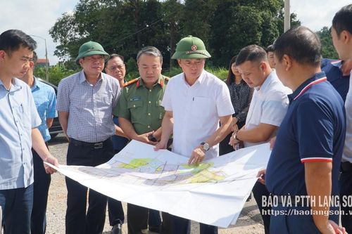 Lãnh đạo tỉnh kiểm tra tháo gỡ vướng mắc các dự án trên địa bàn các phường