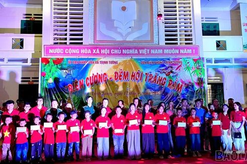 Tết trung thu sớm cho trẻ em xã biên giới Trịnh Tường