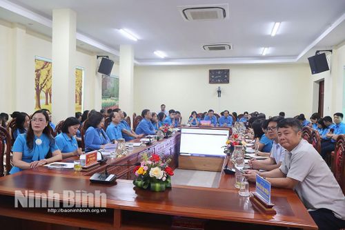 Liên đoàn Lao động tỉnh tập huấn kỹ năng vận hành “Mặt trận số” và ứng dụng AI trong công việc