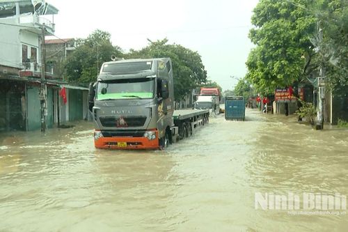 Cấm phương tiện lưu thông qua khu vực đường ĐT.477 đoạn Km20+370 - Km20+620 (đầu cầu Nho Quan) từ 12 giờ ngày 18/9/2026