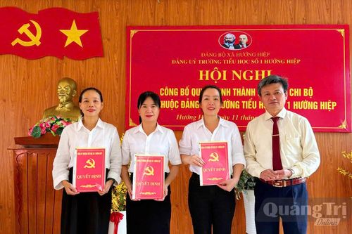 Hướng Hiệp tạo nguồn phát triển Đảng