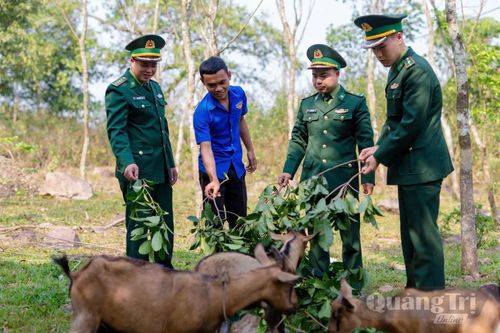 Trao sinh kế cho người dân vùng khó