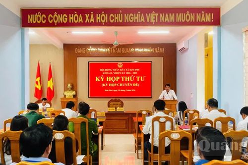 HĐND xã Kim Phú: Thông qua các nghị quyết quan trọng tại kỳ họp chuyên đề