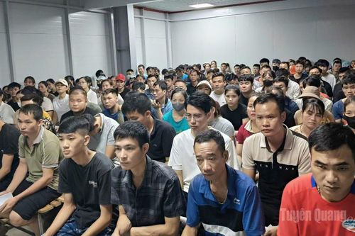 250 công nhân lao động được tuyên truyền phòng, chống ma túy