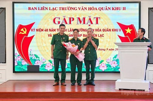 Gìn giữ truyền thống Trường Văn hóa Quân khu II