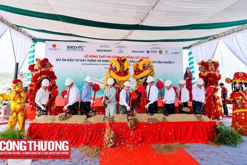 Đồng Tháp: Động thổ thi công hạ tầng Khu công nghiệp Tân Phước 1 quy mô gần 6.000 tỷ đồng