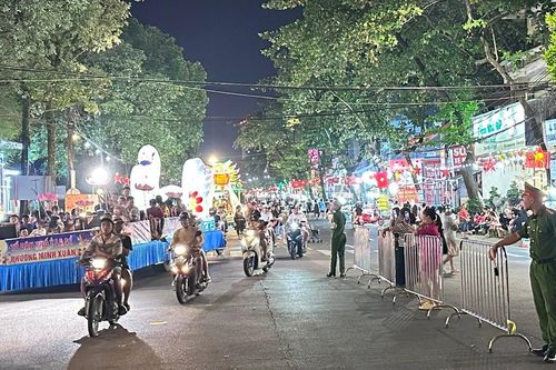 Phân luồng giao thông, đảm bảo an toàn Lễ hội Thành Tuyên