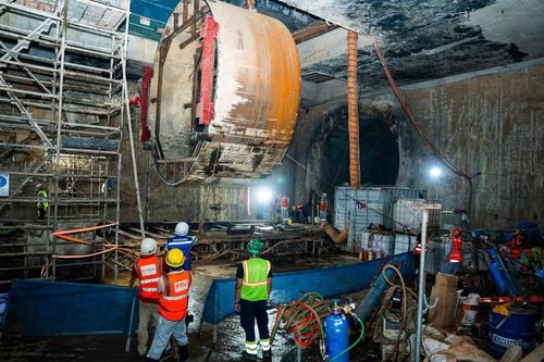 Metro Nhổn - ga Hà Nội thi công gối đầu, tăng tốc về đích