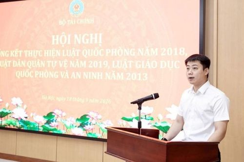 Bộ Tài chính tổng kết thực hiện 3 luật quốc phòng trước yêu cầu mới