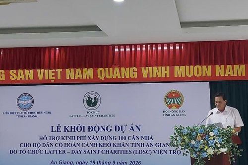 An Giang: Hỗ trợ xây 100 căn nhà cho hộ dân có hoàn cảnh khó khăn