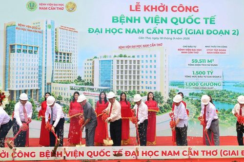 Cần Thơ: Khởi công dự án bệnh viện có vốn đầu tư 1.500 tỷ đồng