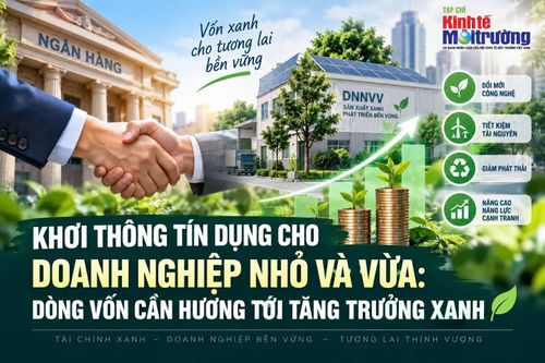 Khơi thông tín dụng cho doanh nghiệp nhỏ và vừa: Dòng vốn cần hướng tới tăng trưởng xanh