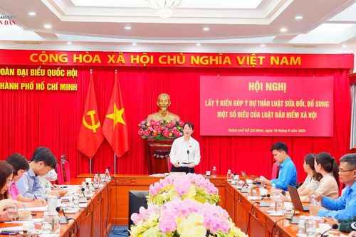 Đoàn ĐBQH TP. Hồ Chí Minh góp ý sửa Luật Bảo hiểm xã hội: Đề xuất mở rộng diện tham gia BHXH, BHYT bắt buộc