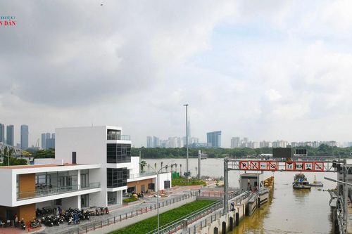 TP. Hồ Chí Minh: Dự án ngăn triều 10.000 tỷ đồng tăng tốc về đích