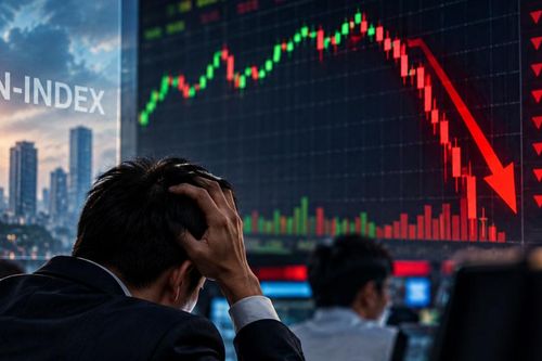 30 phút 'nghẹt thở': VN-Index từ sắc xanh bất ngờ lao dốc, ngân hàng bị bán mạnh