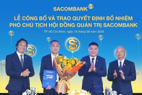 Ông Nguyễn Xuân Vũ làm Phó Chủ tịch HĐQT Sacombank
