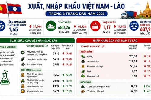 Mảng hóa chất 'hụt hơi', xuất khẩu sang Lào giảm hơn 40%
