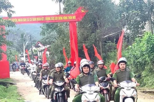 Công an xã vùng cao Cà Đam với quyết tâm 'xã không ma túy'