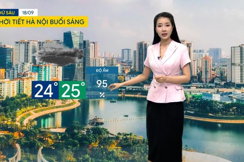 Dự báo thời tiết sáng | 18/09/2026