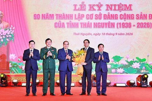 Thái Nguyên kỷ niệm 90 năm thành lập cơ sở Đảng Cộng sản đầu tiên