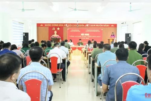 Phường Nùng Trí Cao tổ chức 'Công an lắng nghe ý kiến nhân dân'