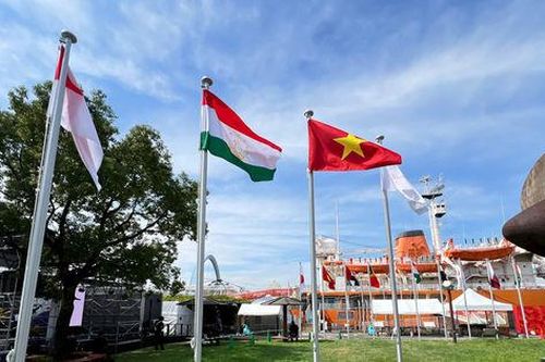 Quốc kỳ Việt Nam tung bay tại Nagoya, mở màn hành trình ASIAD 20