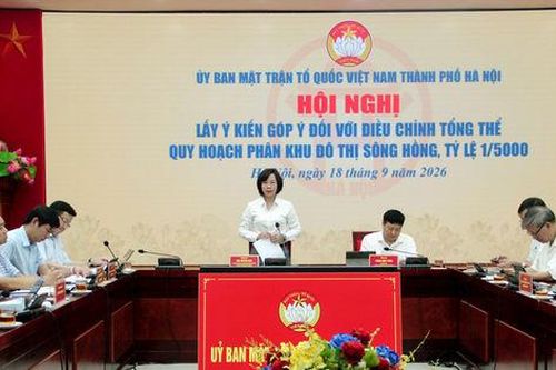 Lắng nghe ý kiến nhân dân để hoàn thiện quy hoạch phân khu đô thị sông Hồng