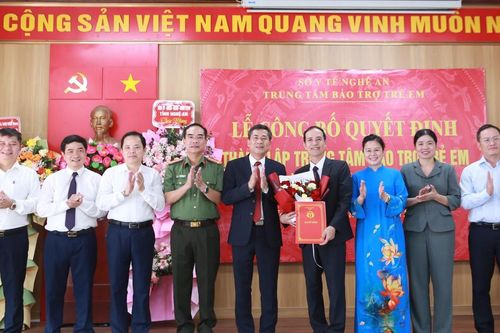 Nghệ An thành lập Trung tâm Bảo trợ trẻ em, vun đắp tương lai cho trẻ