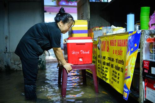 TP.HCM mưa to cuối tuần, cảnh báo ngập ách tắc giao thông