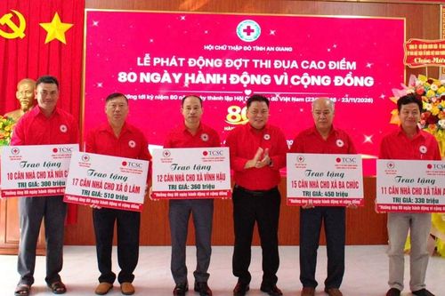 An Giang phát động đợt thi đua cao điểm '80 ngày hành động vì cộng đồng'