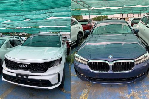 Lô 7 ô tô ngập nước ở Thái Nguyên đấu giá không có khách mua