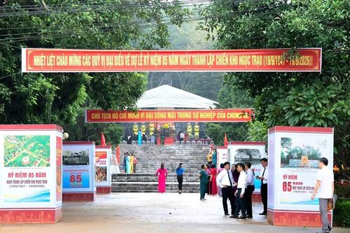 85 năm Chiến khu Ngọc Trạo qua 150 hình ảnh, tư liệu