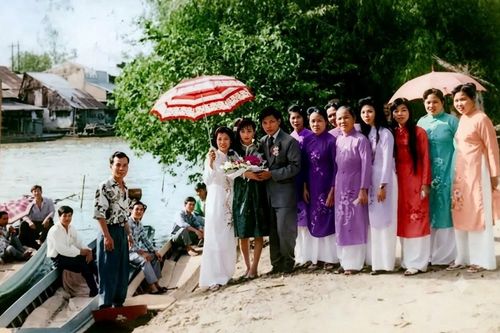 Đám cưới xưa đậm nét 'tình làng, nghĩa xóm'