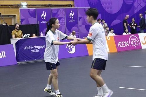 Teqball đứng trước cơ hội mang huy chương đầu tiên về cho Việt Nam tại ASIAD 2026