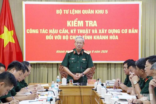 Lực lượng vũ trang tỉnh Khánh Hòa đạt kết quả tích cực trong công tác hậu cần, kỹ thuật