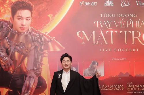 Tùng Dương làm concert tại sân Mỹ Đình, còn 3 khách mời bí mật