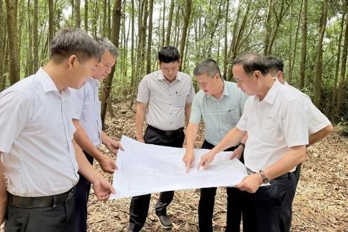 Đẩy nhanh giải phóng mặt bằng Dự án TBA 220kV Dung Quất 2 và đường dây đấu nối