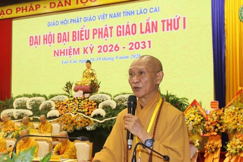 Hòa thượng Thích Thanh Điện làm Trưởng Ban Trị sự GHPGVN tỉnh Lào Cai