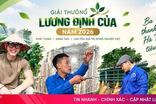 Chân dung 3 thanh niên Hà Tĩnh được trao Giải thưởng Lương Định Của 2026