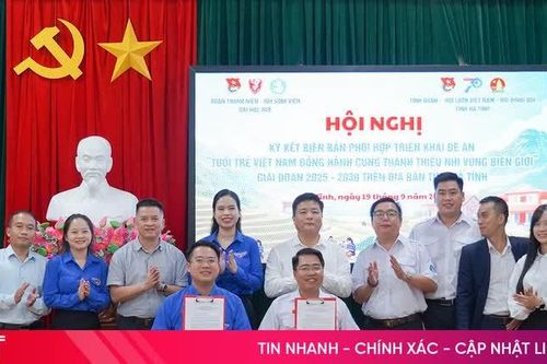 Tuổi trẻ Việt Nam đồng hành với thanh thiếu nhi vùng biên