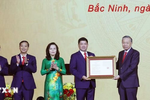 Tổng Bí thư, Chủ tịch nước Tô Lâm dự Lễ công bố Nghị quyết thành lập thành phố Bắc Ninh