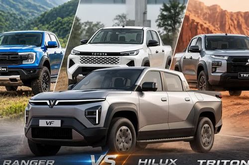Giá 860 triệu và công nghệ EREV có giúp VinFast VF Wild cạnh tranh Ford Ranger, Hilux, Triton?
