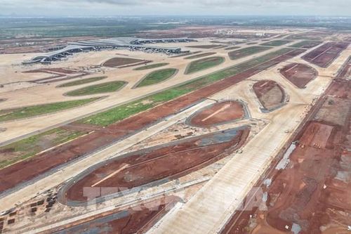 Sân bay Long Thành tăng tốc, nhiều gói thầu hoàn thành gần 100%
